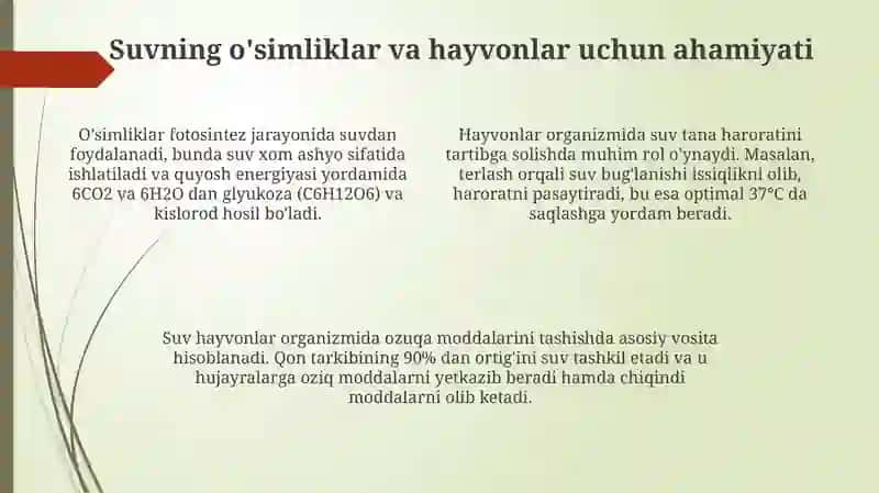 Suvningfoydalixususiyatlari 4