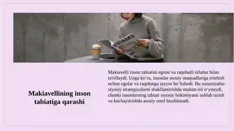 Makiavellining “Xukmdor” asari 4