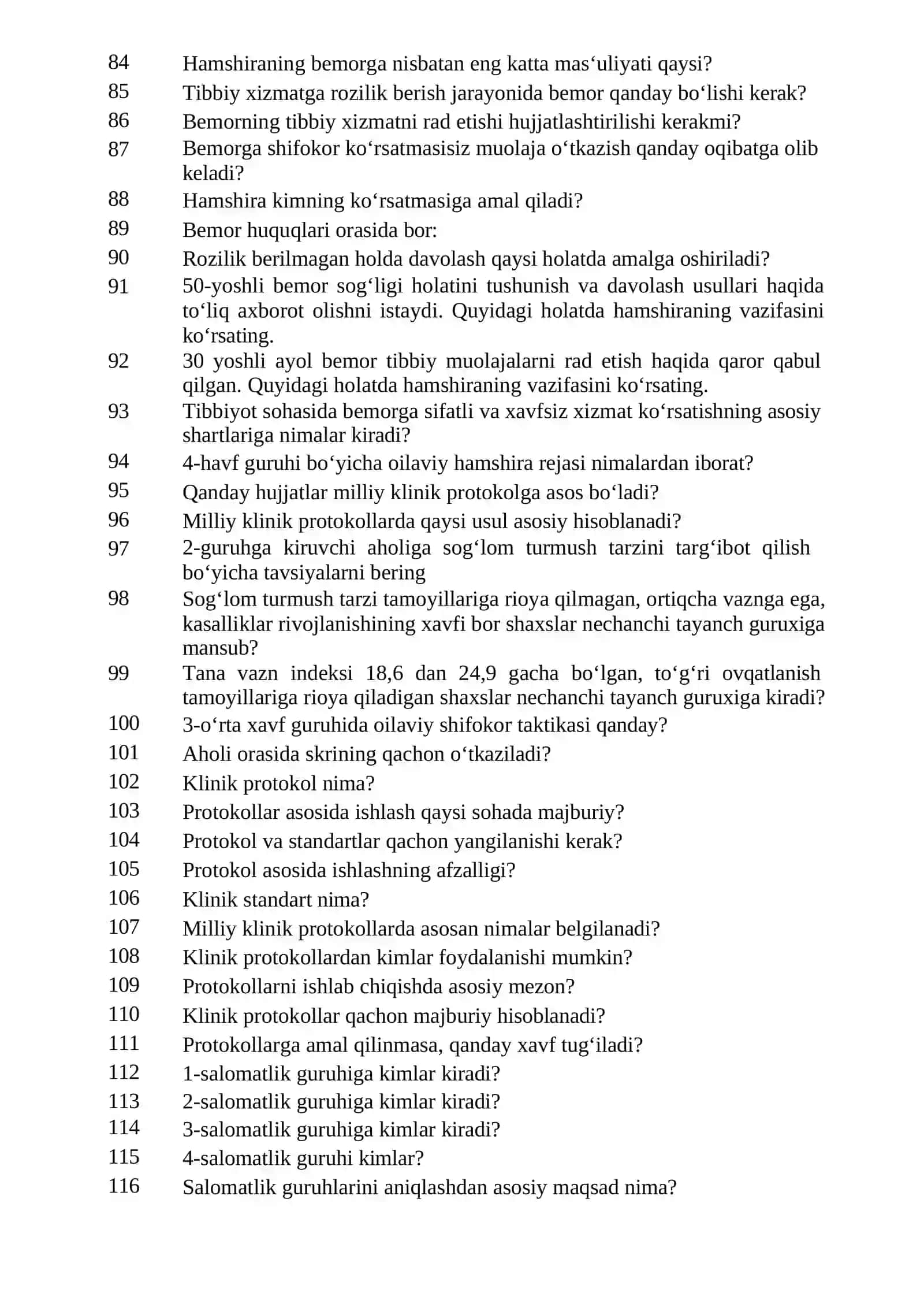 OILA SALOMATLIGI BOʻYICHA MAXSUS OʻQUV DASTURI 4