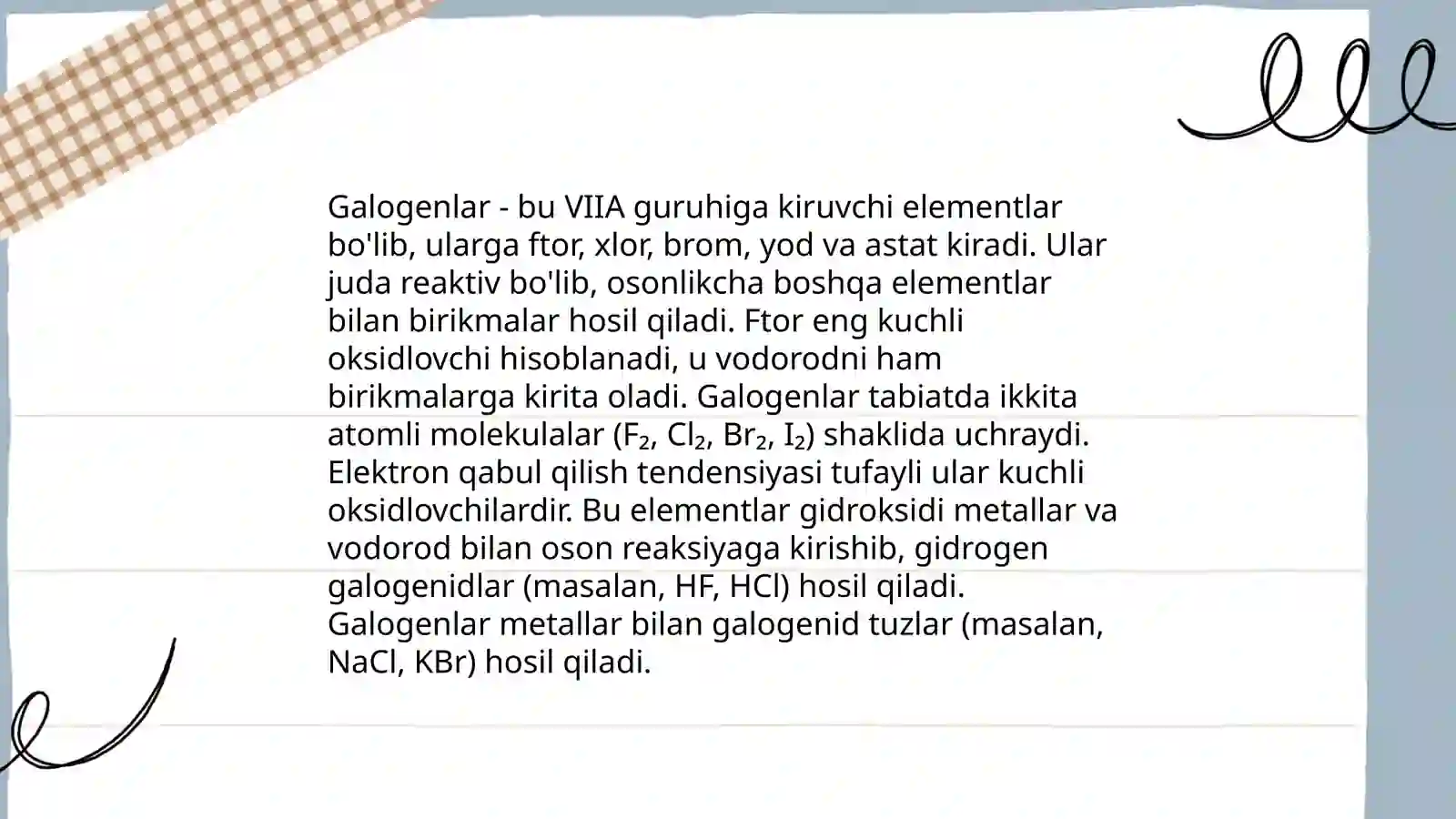 Uglevodorodlarning galogenli hosilalari 4