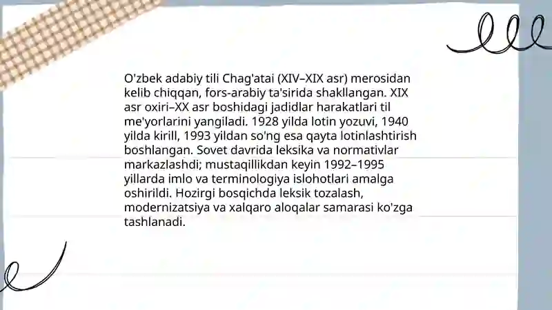 Milliy va adabiy til 4