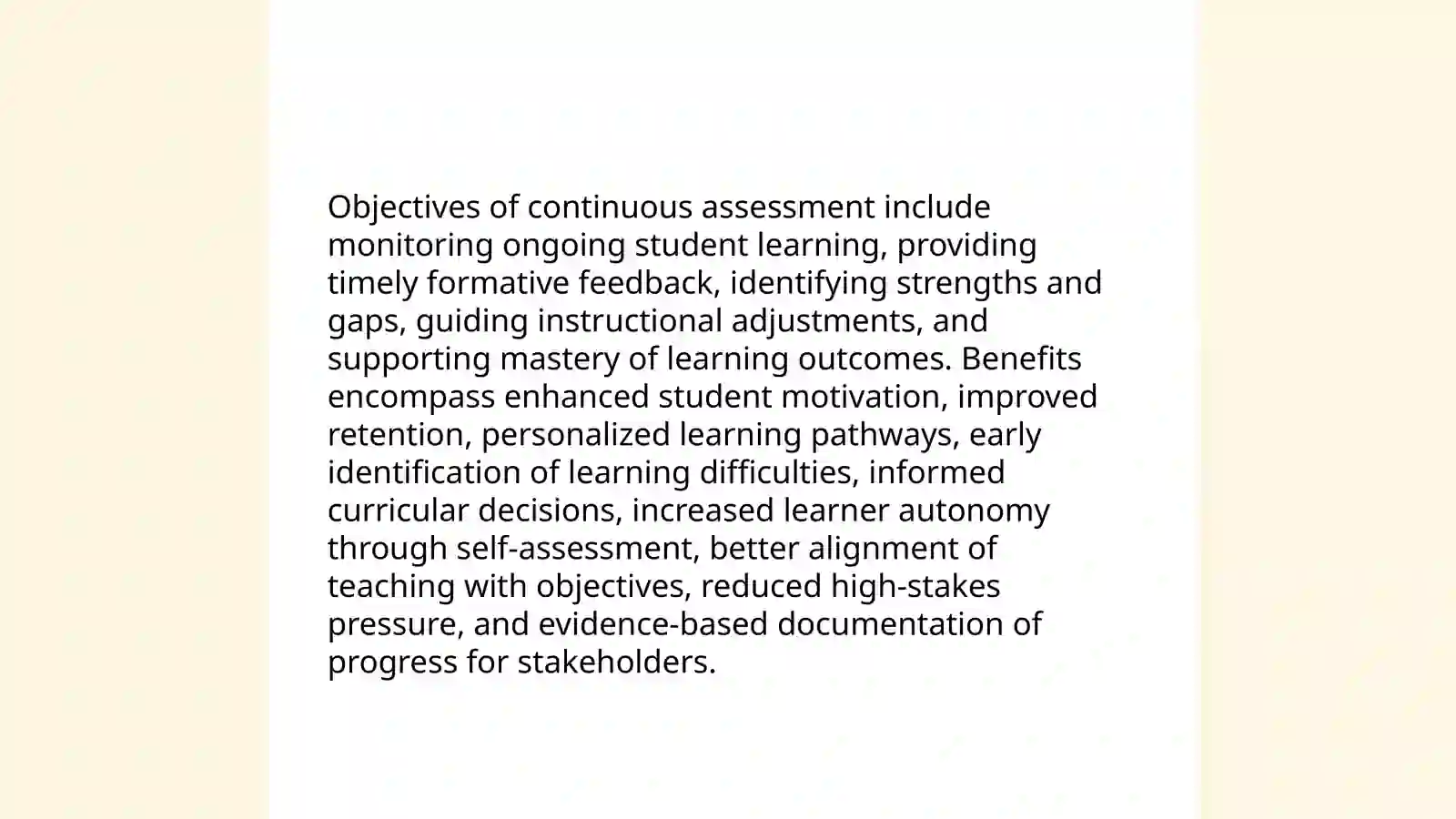 Continuous assessment 4