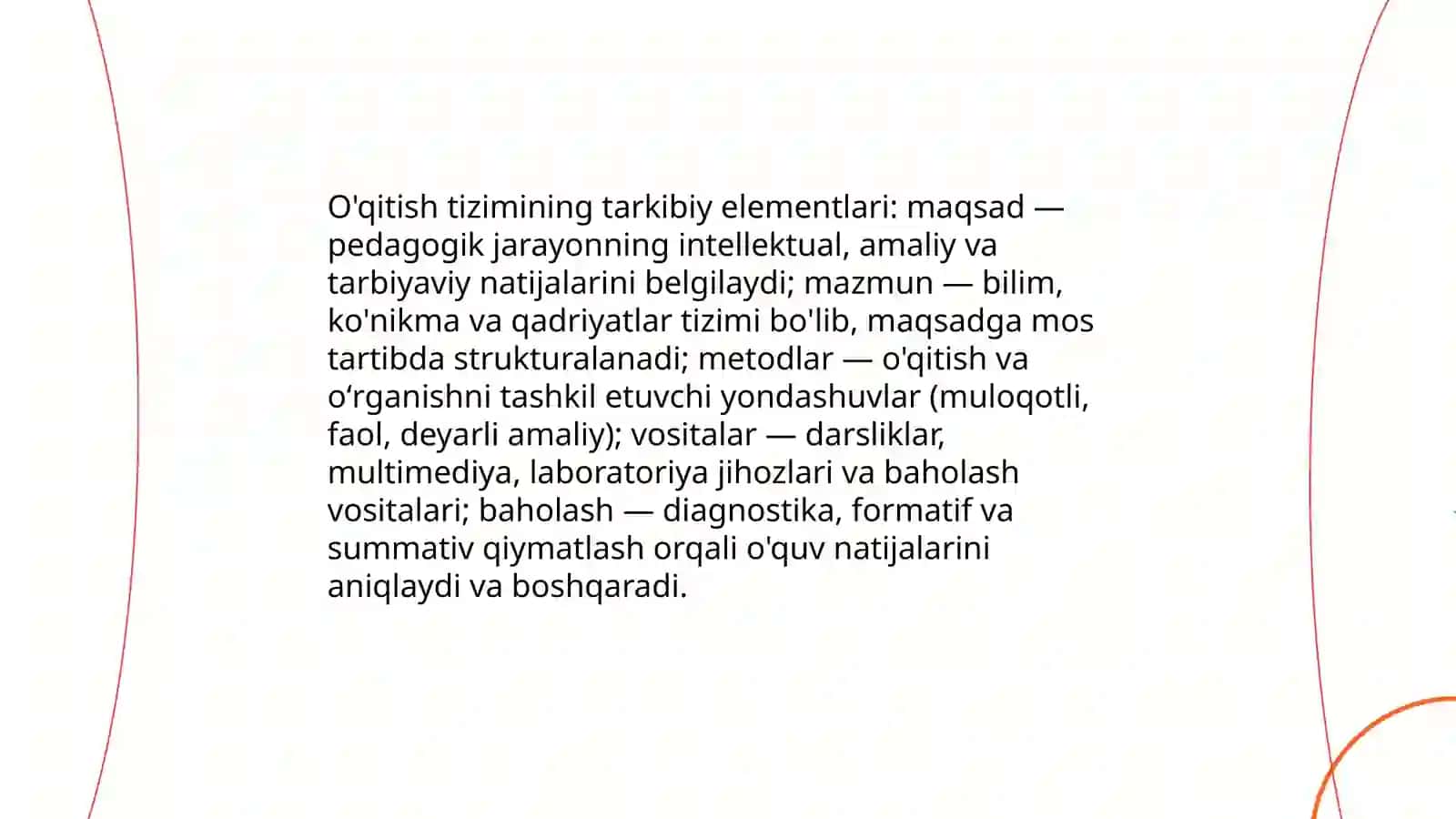 Didaktika - pedagogik ta'lim nazaryasi 4