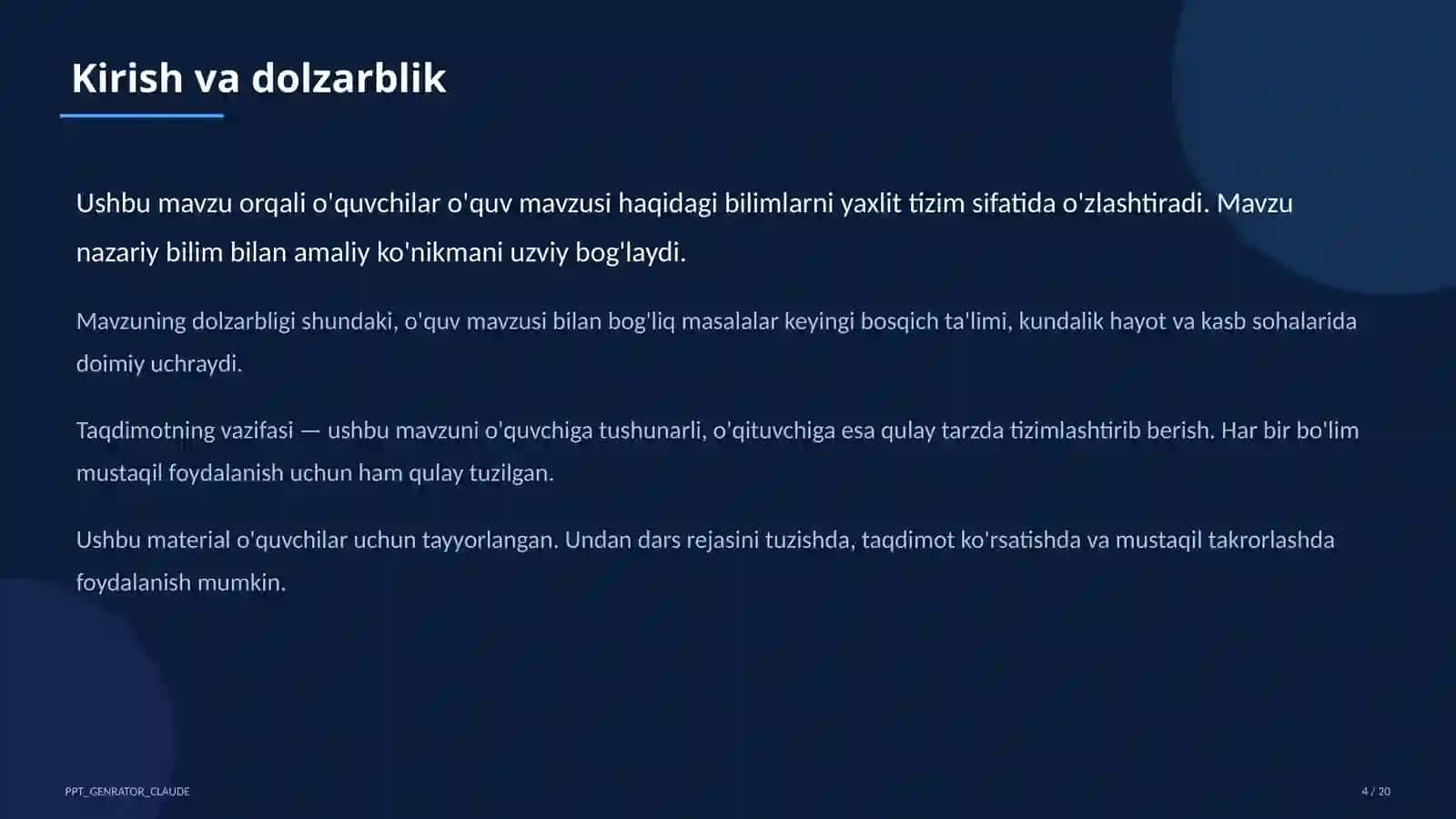 Ekologik ta'lim 4