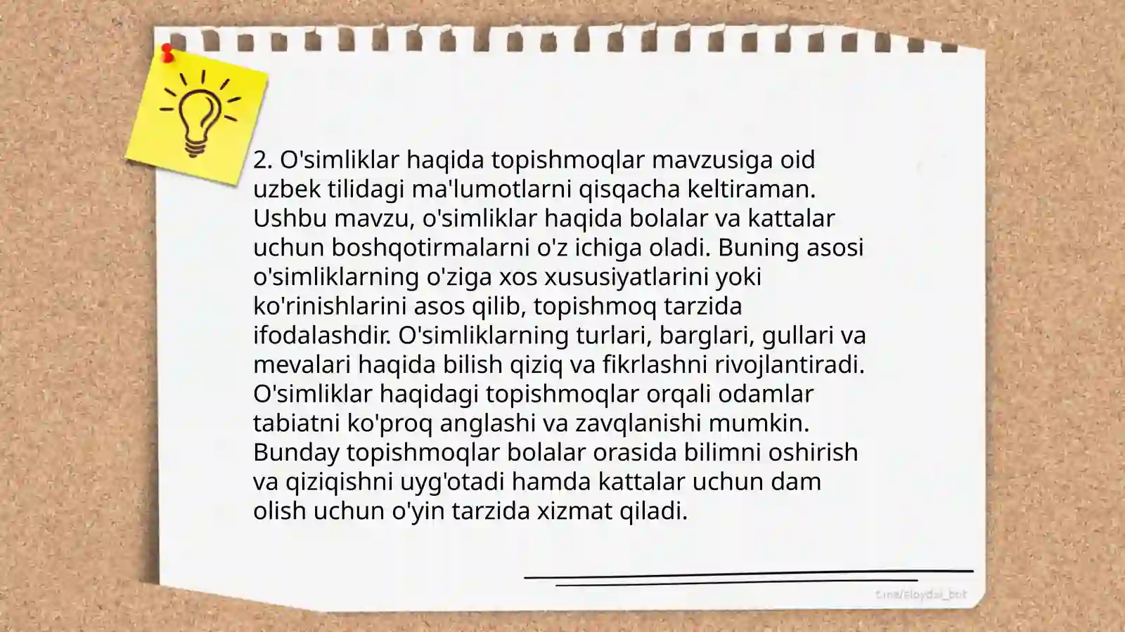 Topishmoqlar 4