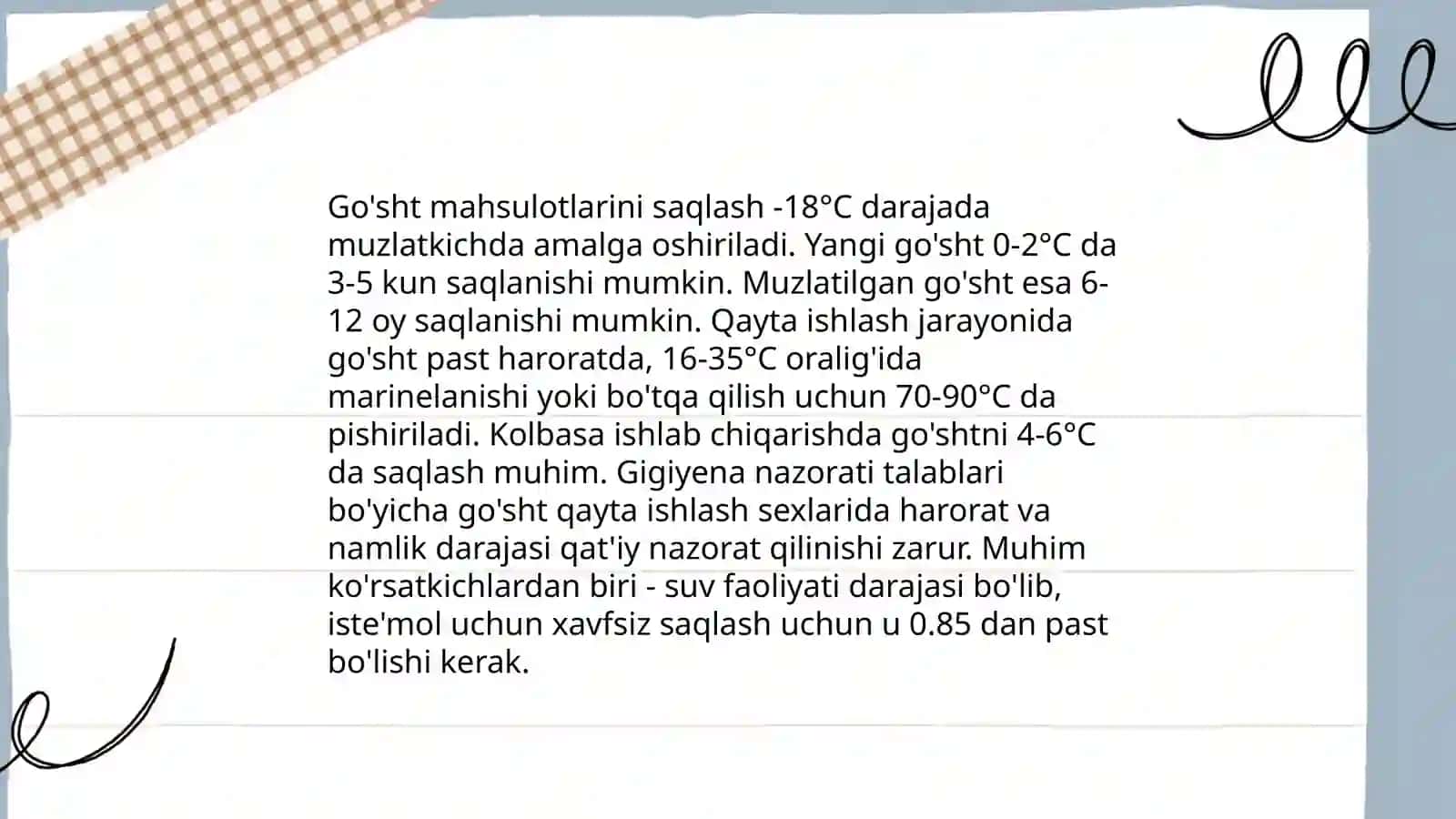 Qishloq xojaligi mahsulotlarini saqlash va qayta ishlash texnologiyasi 4
