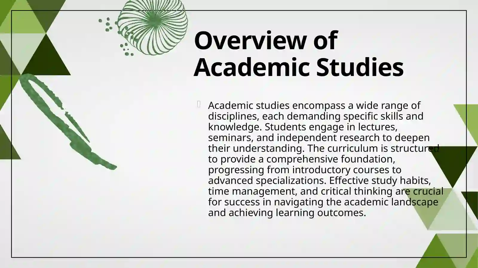 Studentʼs life 4