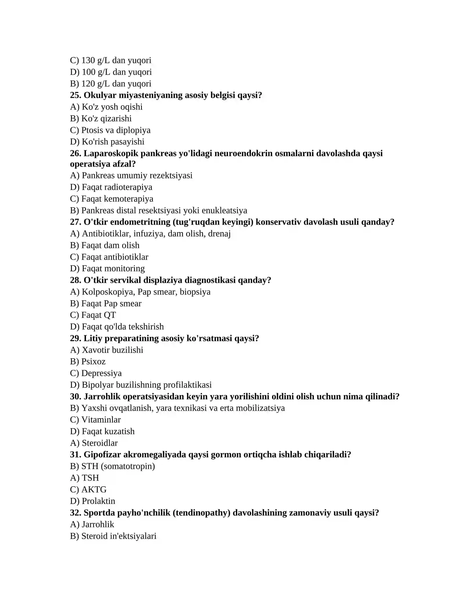 Argosuz testlari 4
