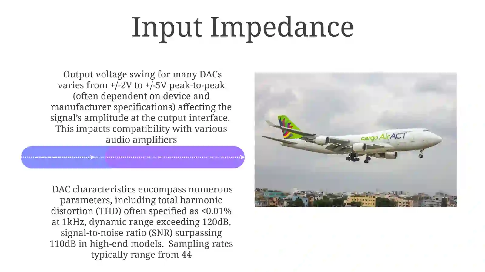 DAC characteristics 4