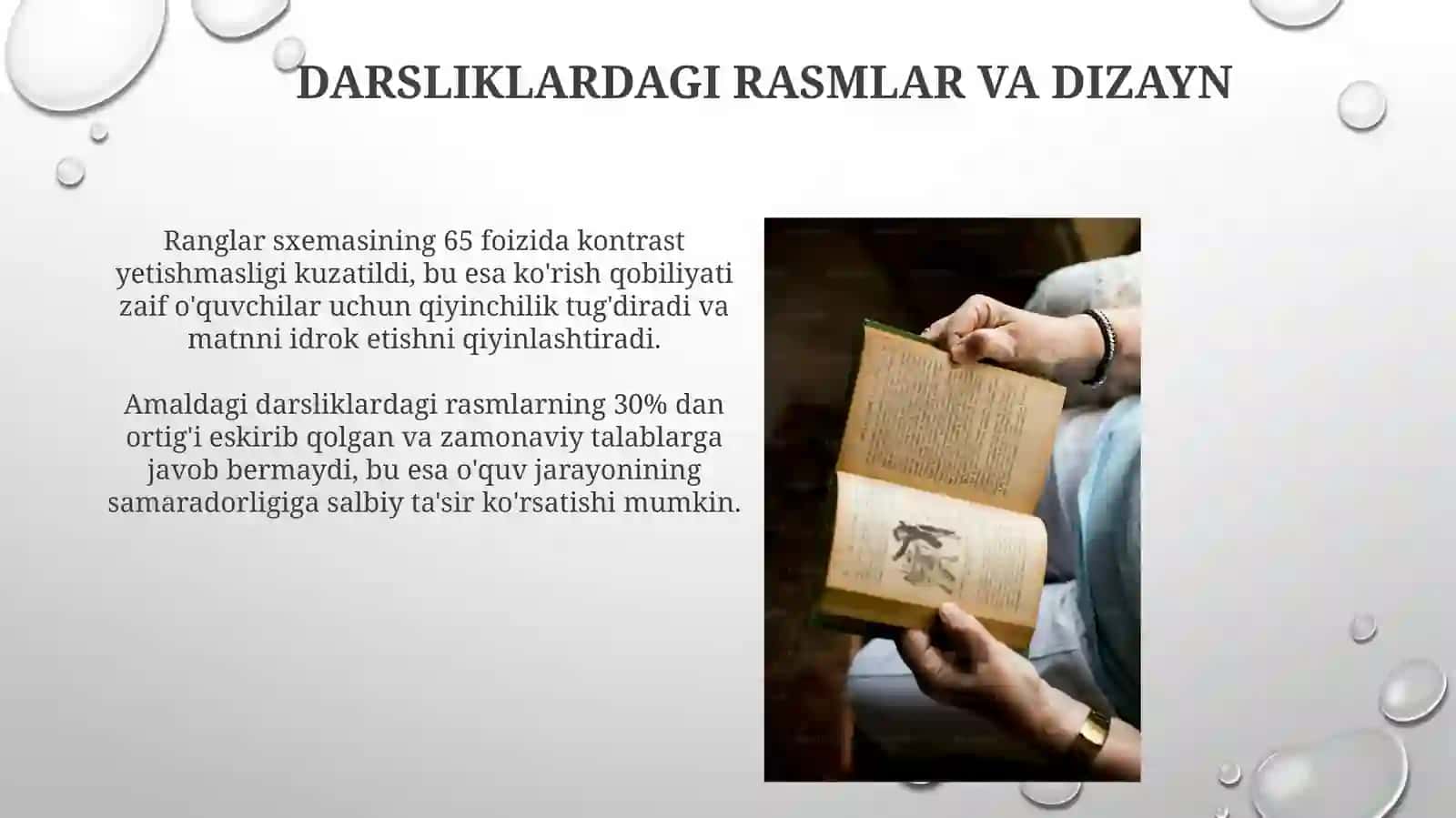 Amaldagi "Adabiyot" darisliklari holatini o'rganib chiqish 4
