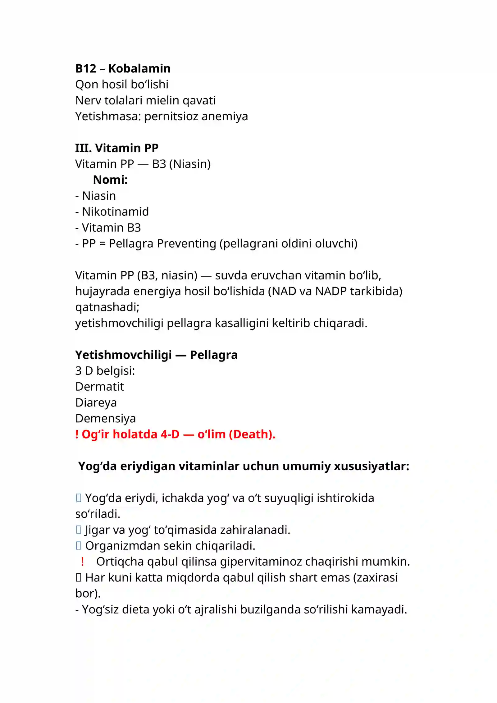 Vitaminlar 4