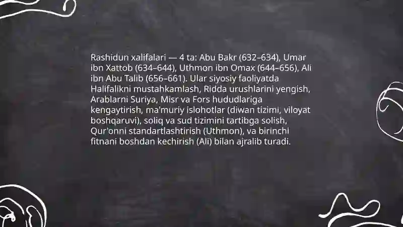 Arab xalifaligi 4