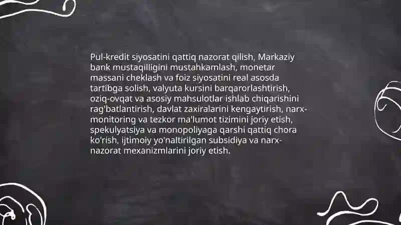 Iqtisodiy o'sish va makroiqtisodiy barqarorlik strategiyalari 4