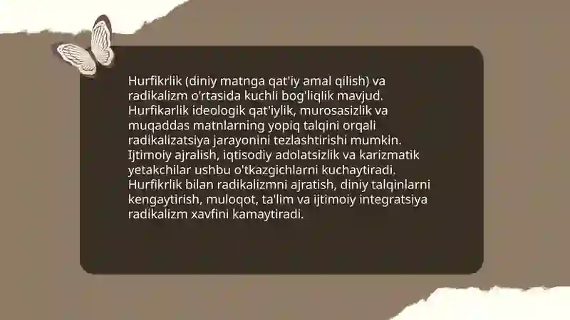 Din va hurfikrlik 4
