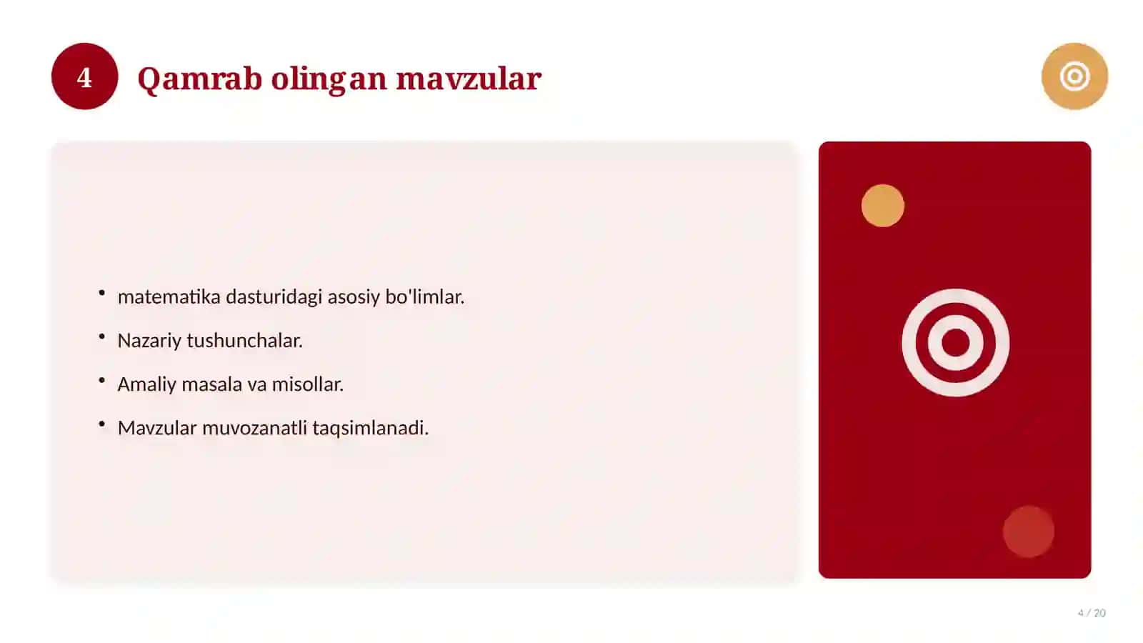 Ona tili fanidan 1-sinf: mavzulashtirilgan nazorat ishi va tahlil 4