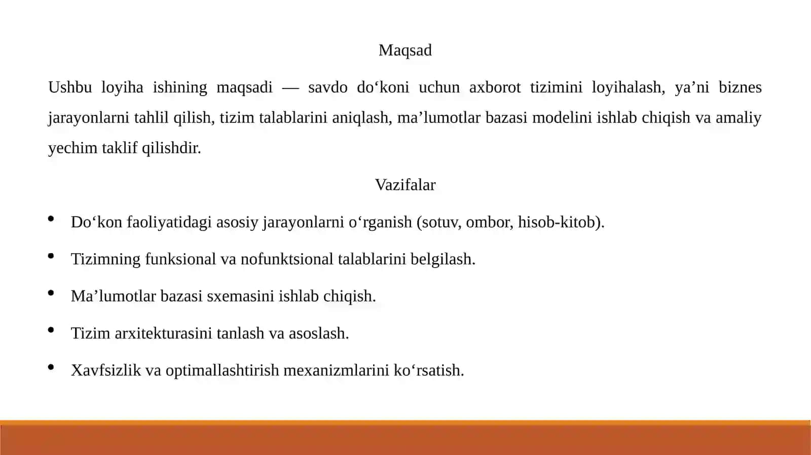 Do‘konaxborottiziminiloyihalash 4