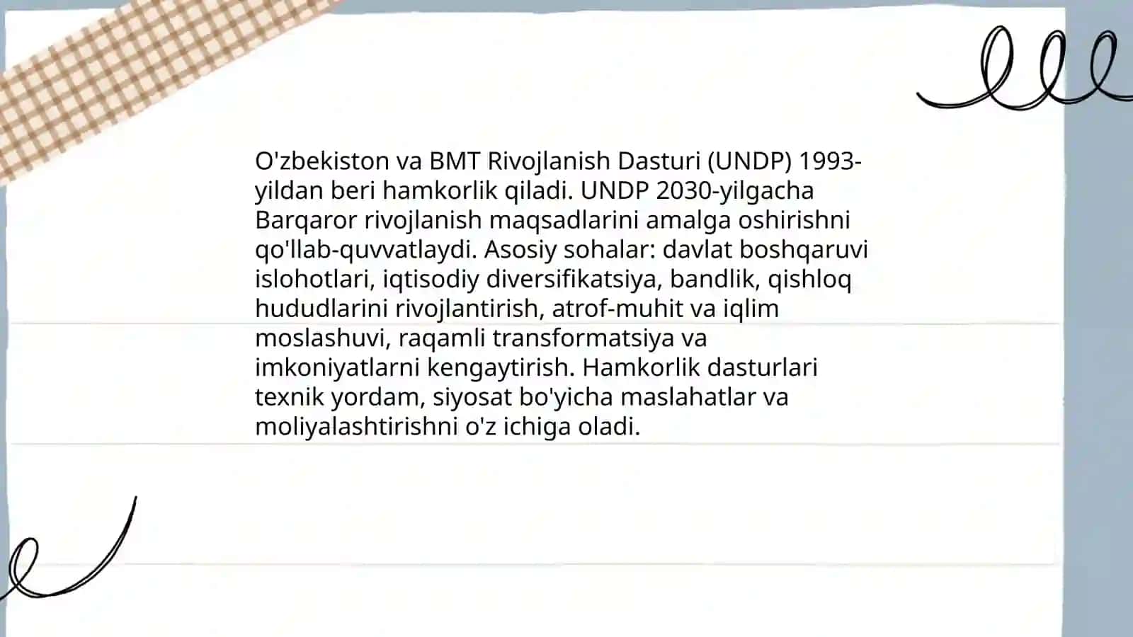 O'zbekistonning xalqaro tashkilotlar bilan hamkorlik aloqalari 4