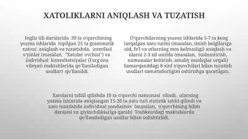 Gaplar ustida ishlash 4
