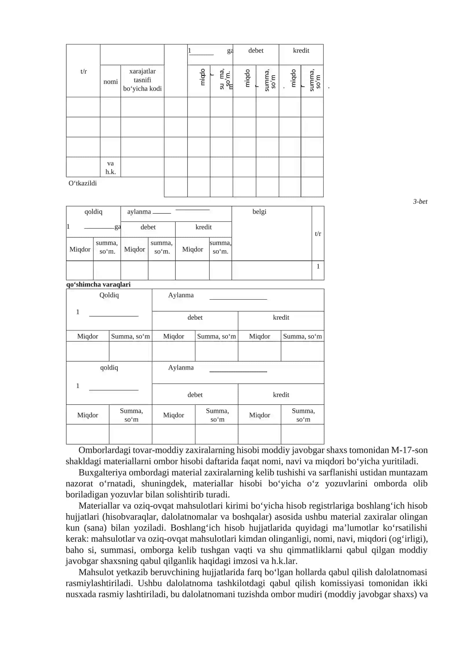 Tovar-moddiy zaxiralar to‘g‘risida tushuncha 4