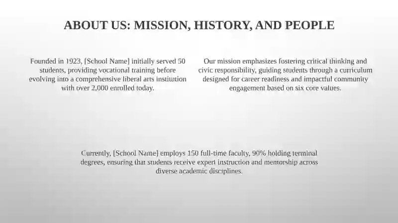 Web page design for [School Name] 4