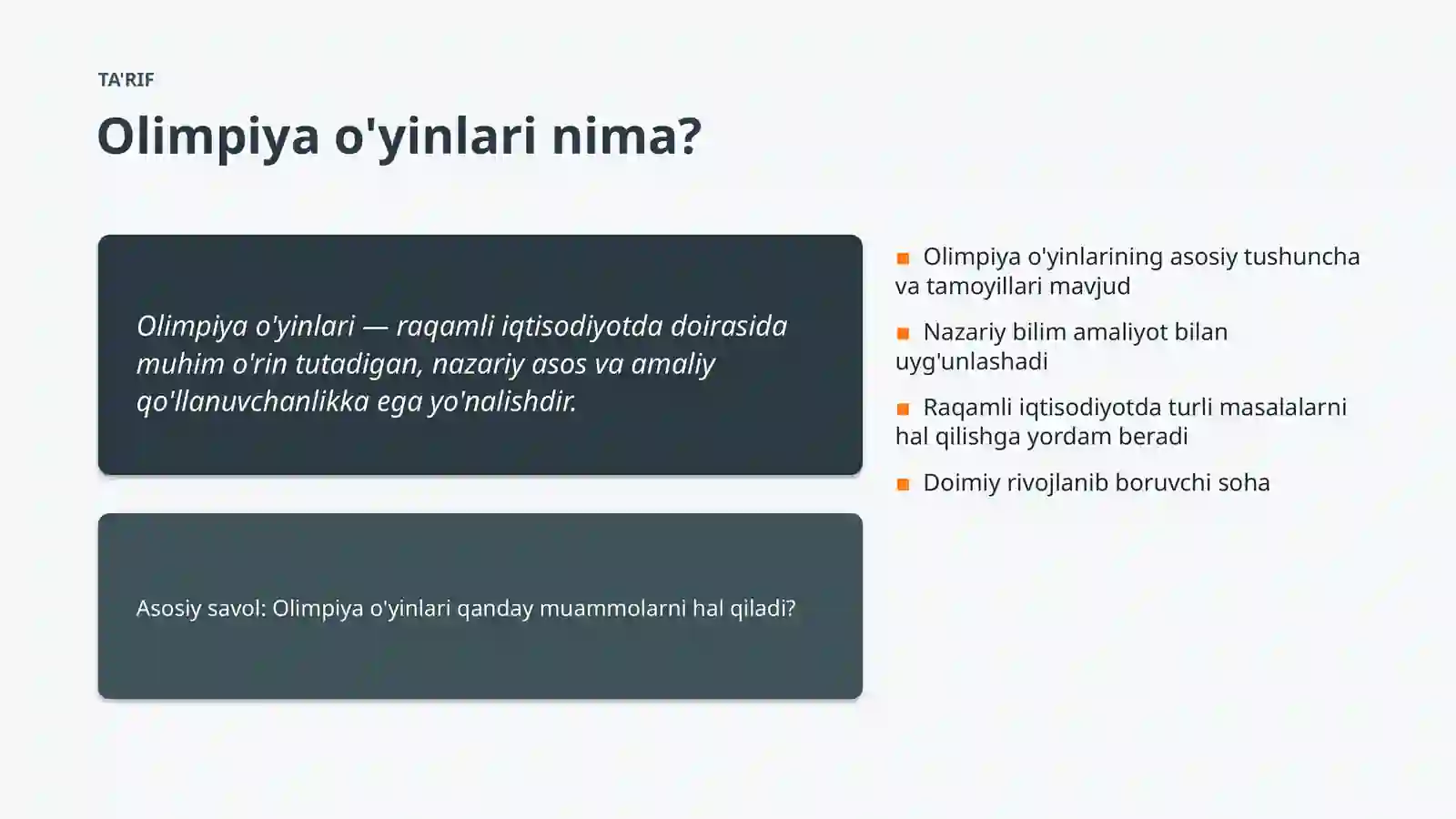 Olimpiya o'yinlari 4