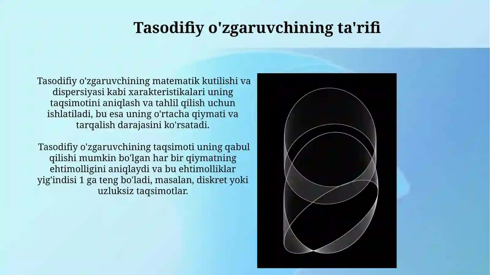 Taqsimot zichligi berilgan tasodifiy X kattalikning A koeffitsienti f(x) taqsimoti funksiyasi 4