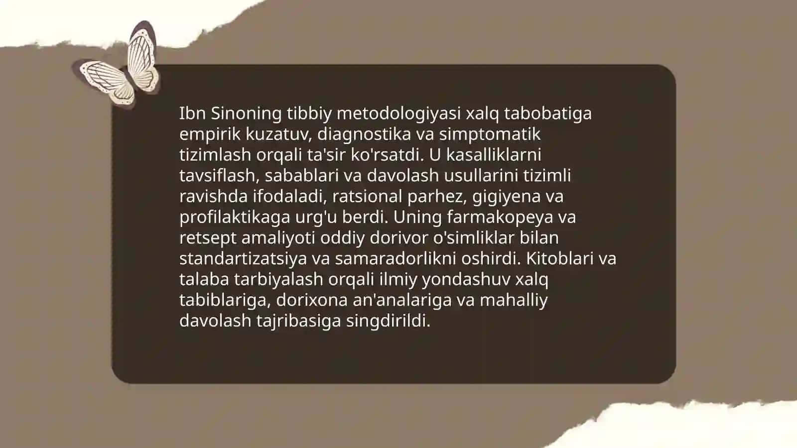 Ibn Sino qarashlarining xalq tabobatiga ta’siri 4