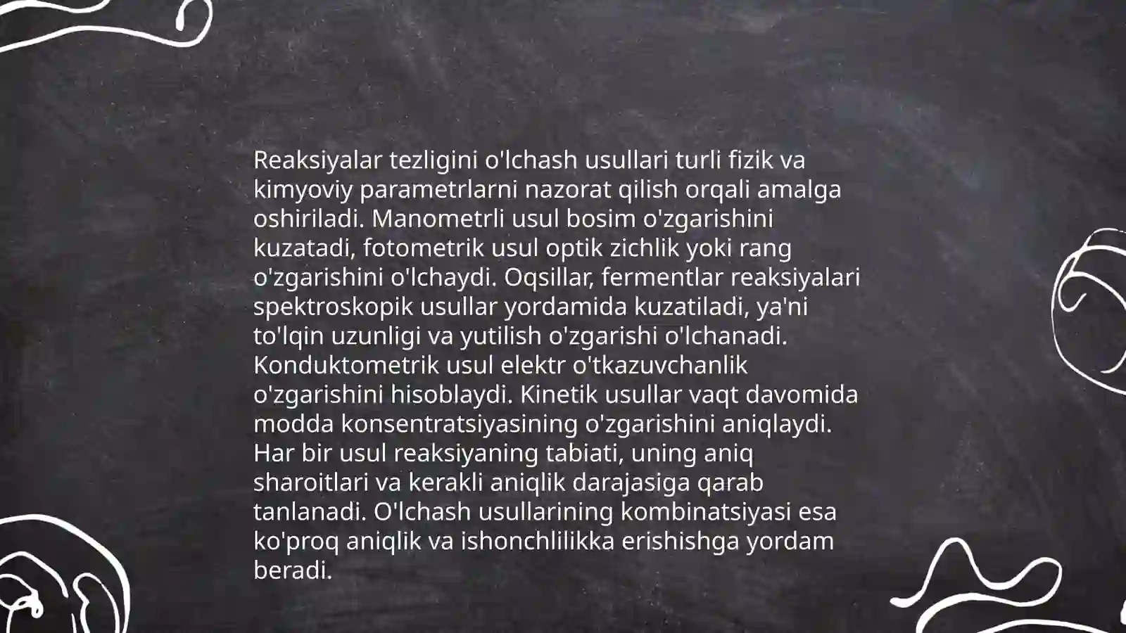 Reaksiyalar Tezligi 4