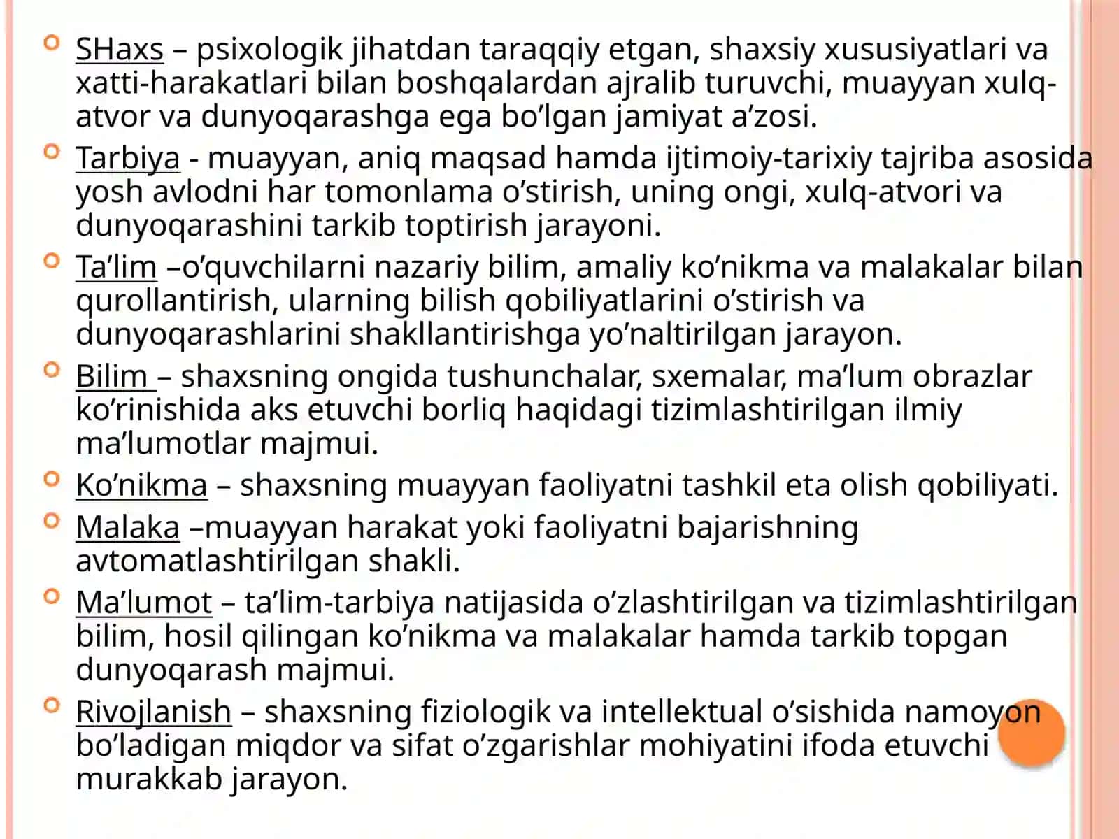 Pedogogika Shaxs Tarbiyasi va Rivojlanishi To’g’risidagi Fan.Ilmiy Pedogogik Tadqiqotlar Metodologiyasi va Metodlari 4