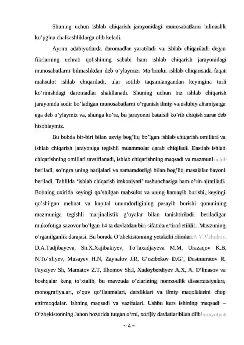 O’zbekistonda iqtisodiy islohotlarni amalga oshirishda tashqi iqtisodiy faoliyatni erkinlashtrishning ahamiyati 4