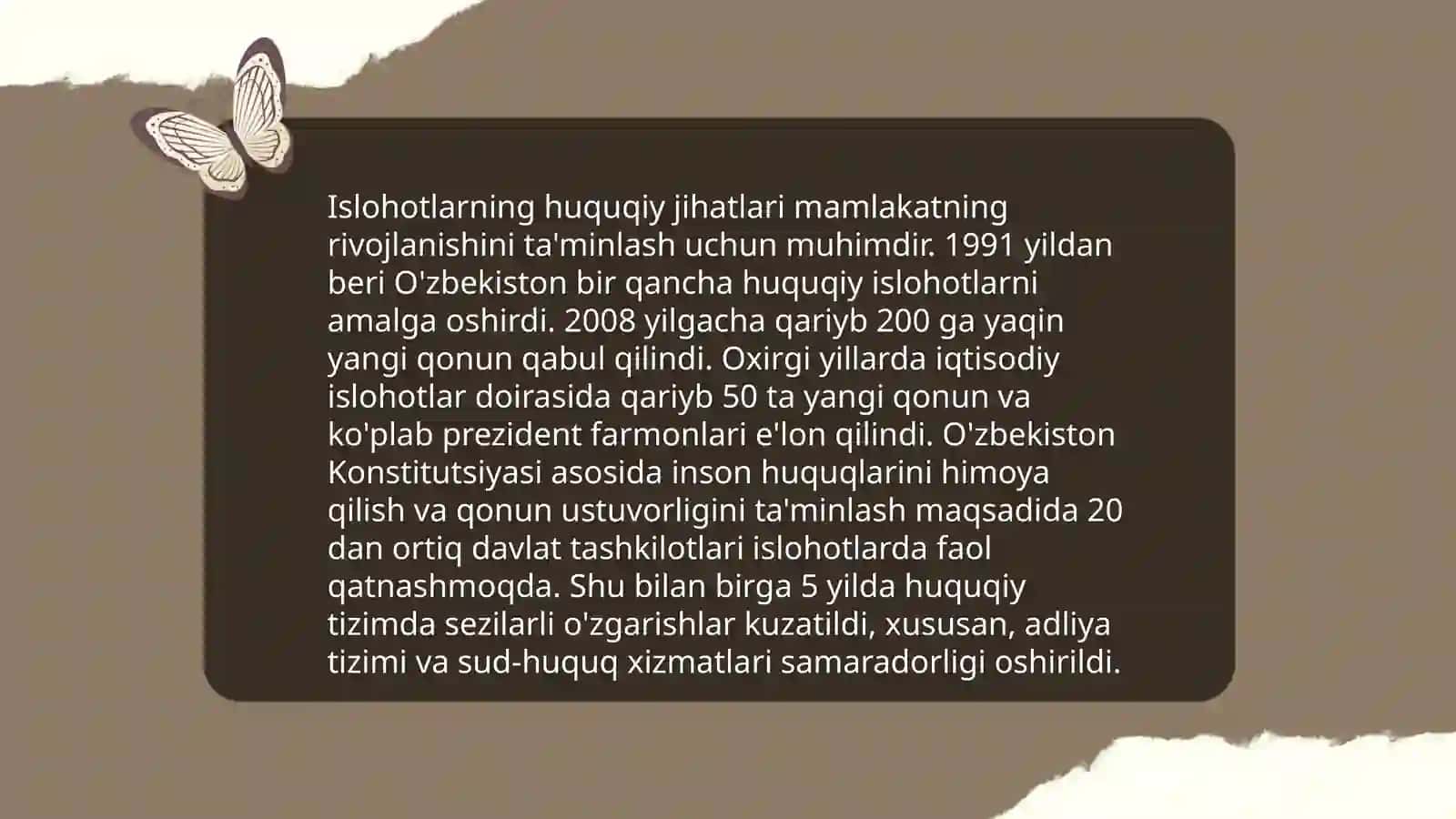 Parlament islohatlarining zaruriyati, tajriba va muammolari 4