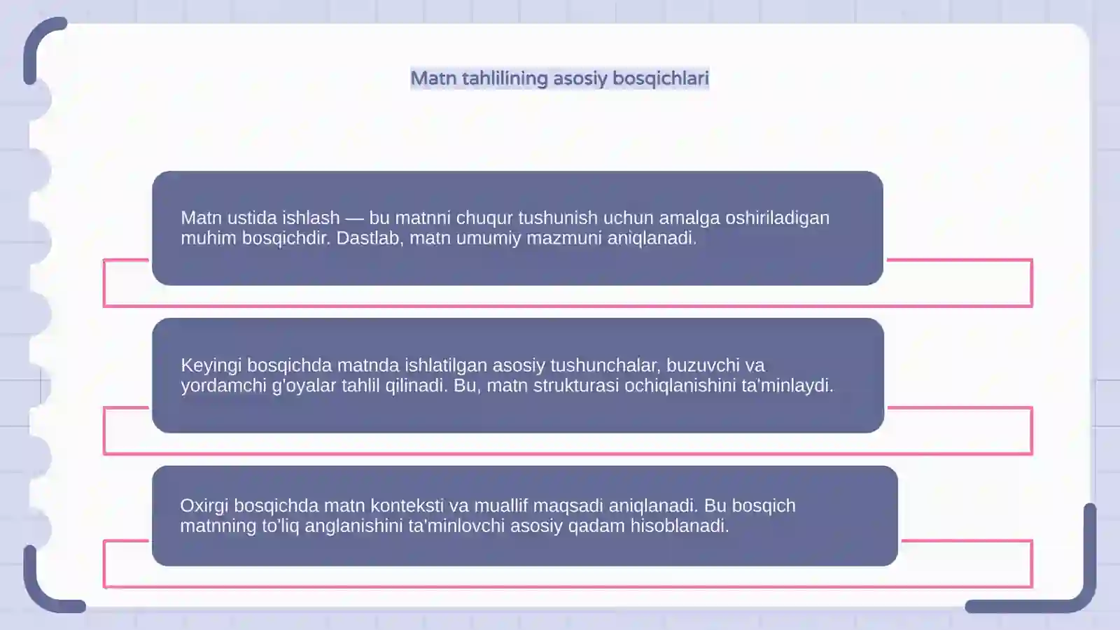 Matn ustida ishlash 4