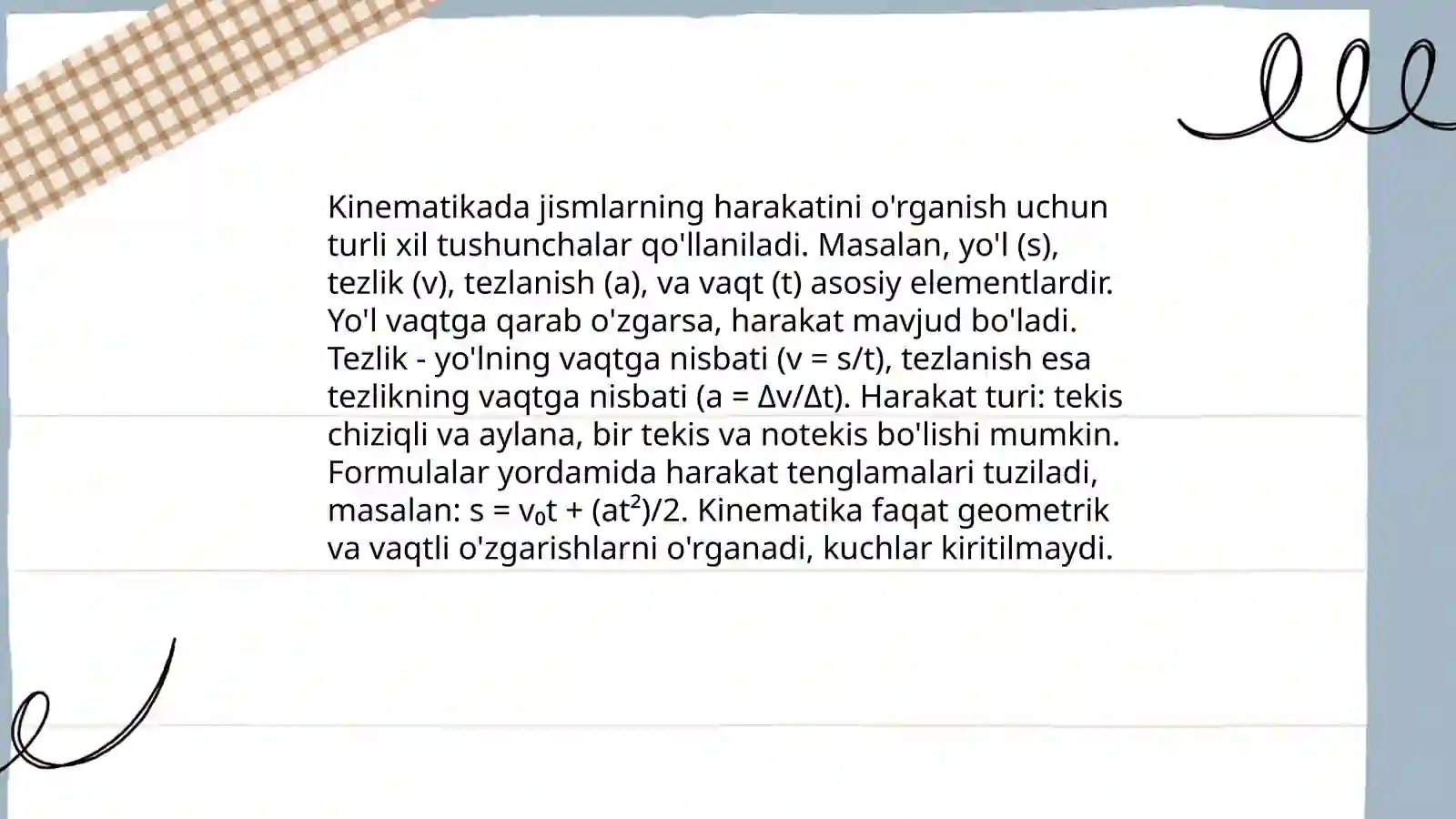 Mexanika asoslari 4