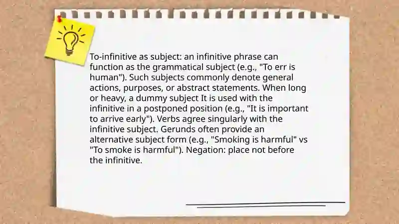 Infinitive 4
