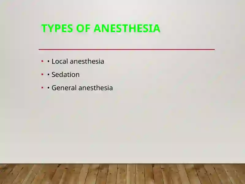 Anesthesia in Dentistry 4