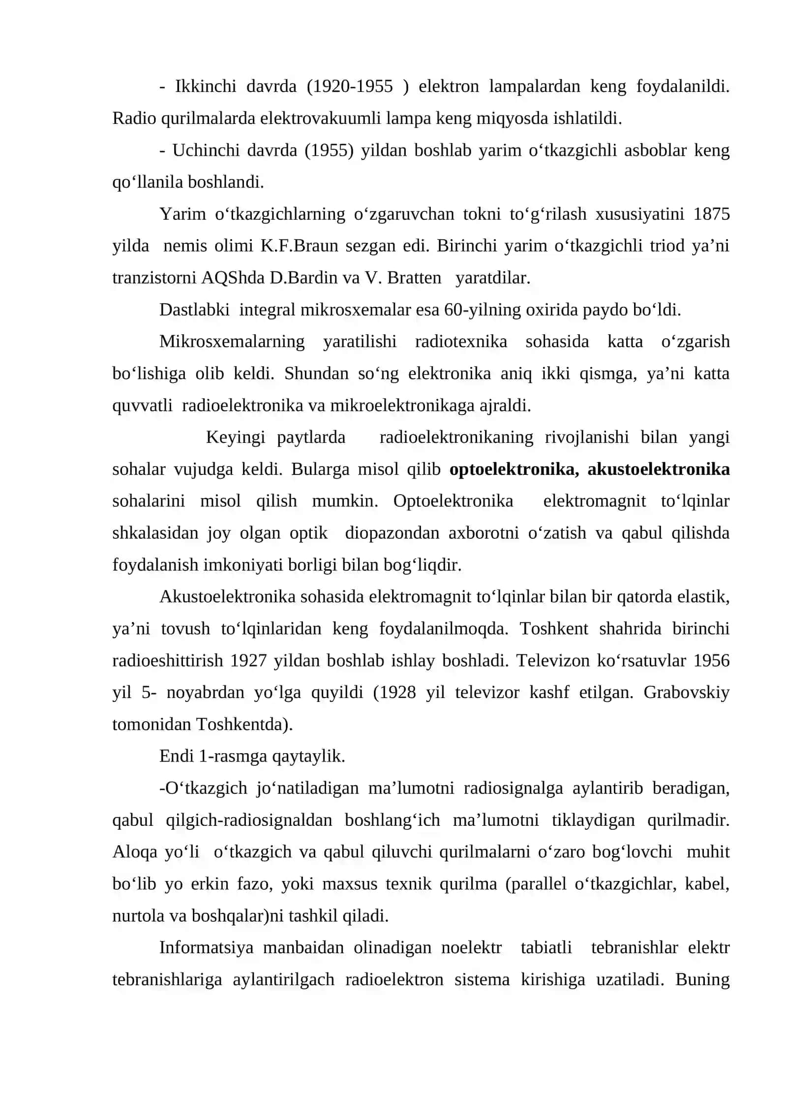 Radioelektronika fani va uning vazifalari 4