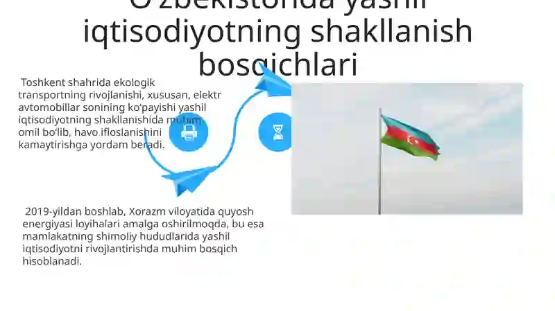 Ózbekistonda yashil iqtisodiyot ni shakllantirish va rivojlantirish bosqichlari 4