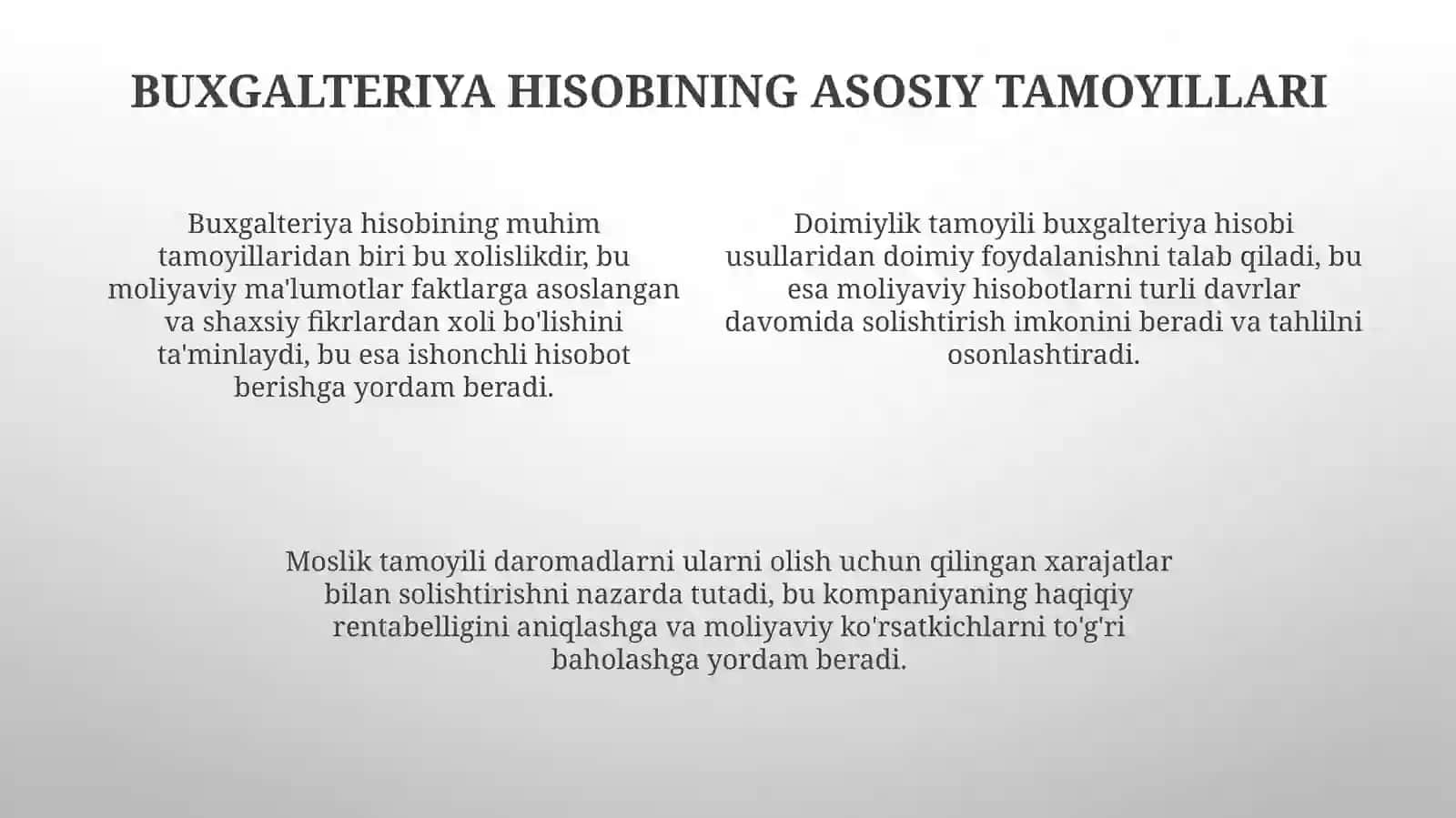 Buxgalteriya hisobi faniga kirishning umumiy tavsifi 4