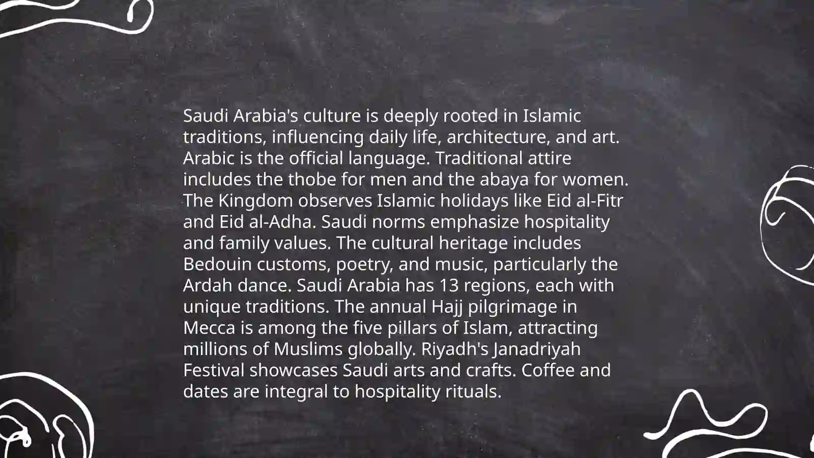 About Saudia Arabia 4