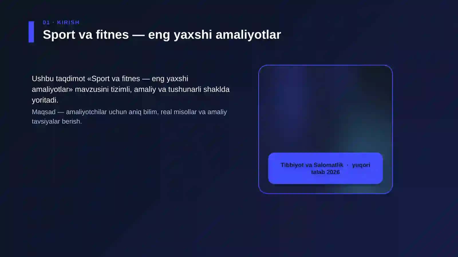 Sport va fitnes — eng yaxshi amaliyotlar 4
