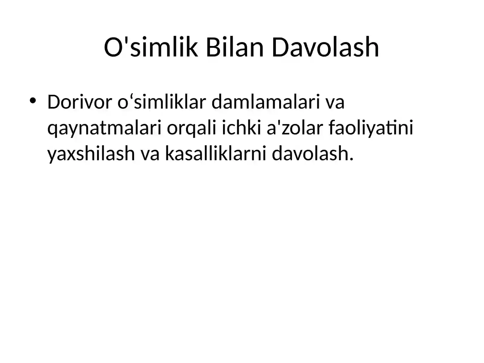 Xalq Tabobatida Davolash Usullari 4