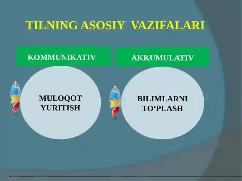 TILLARNI TASNIFLASH: FUNKSIONAL, AREAL,  TIPOLOGIK  VA  GENEOLOGIK TASNIF 4