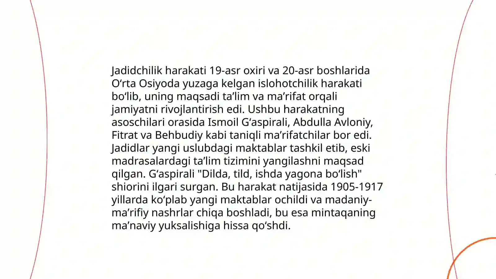 Jadidchilik harakati tarixi 4