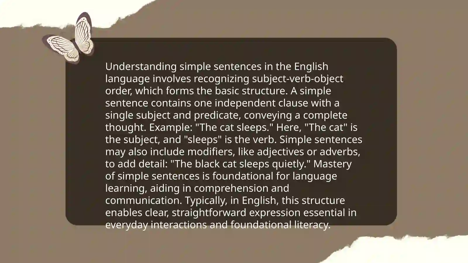 Writing Simple, Compound and Complex 4