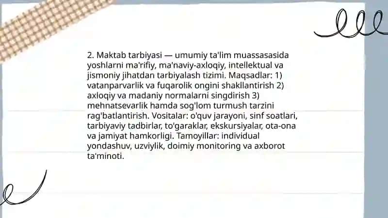 Tarbiya turlari 4