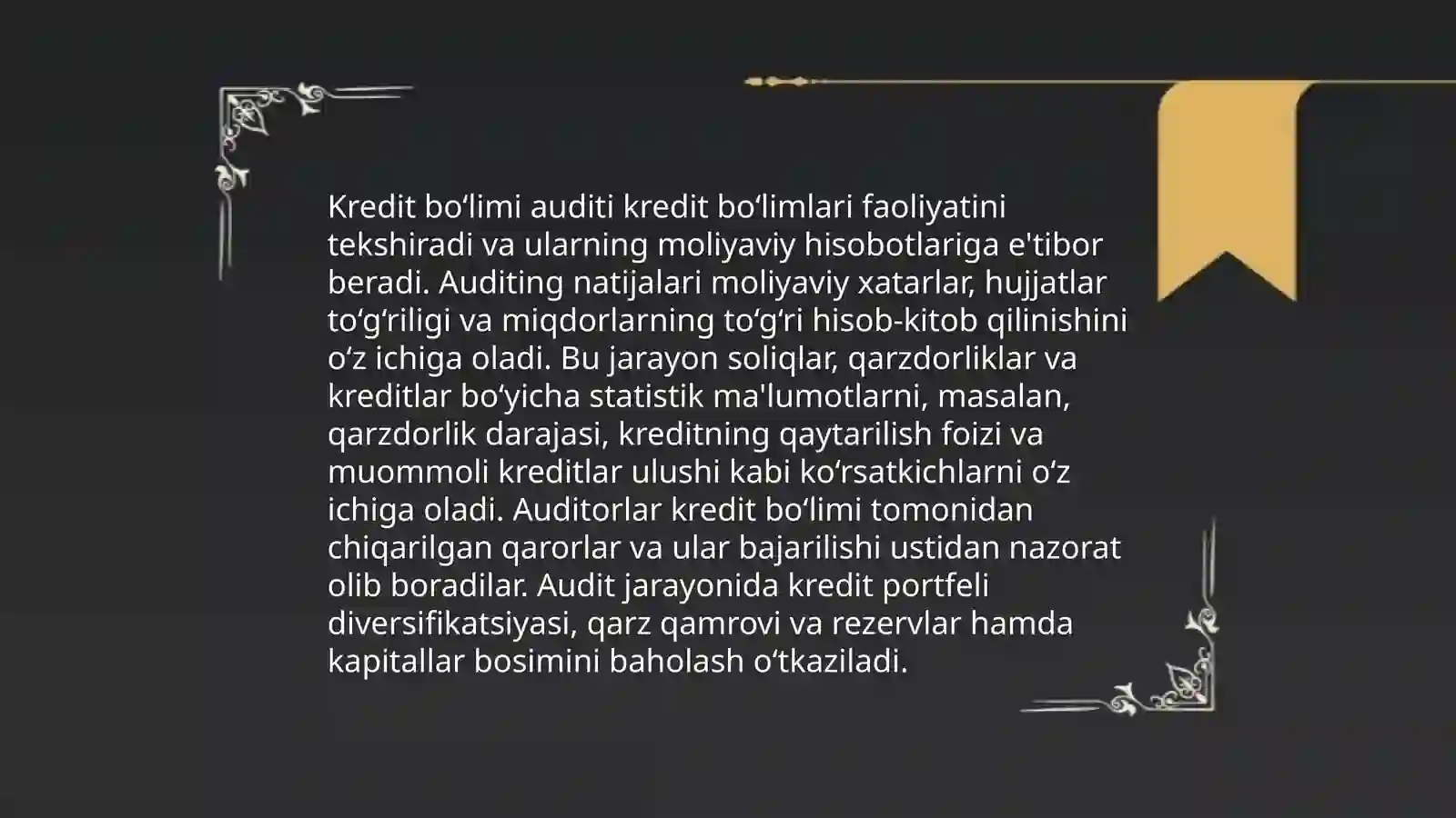 Buxgalteriya hisobi auditi 4