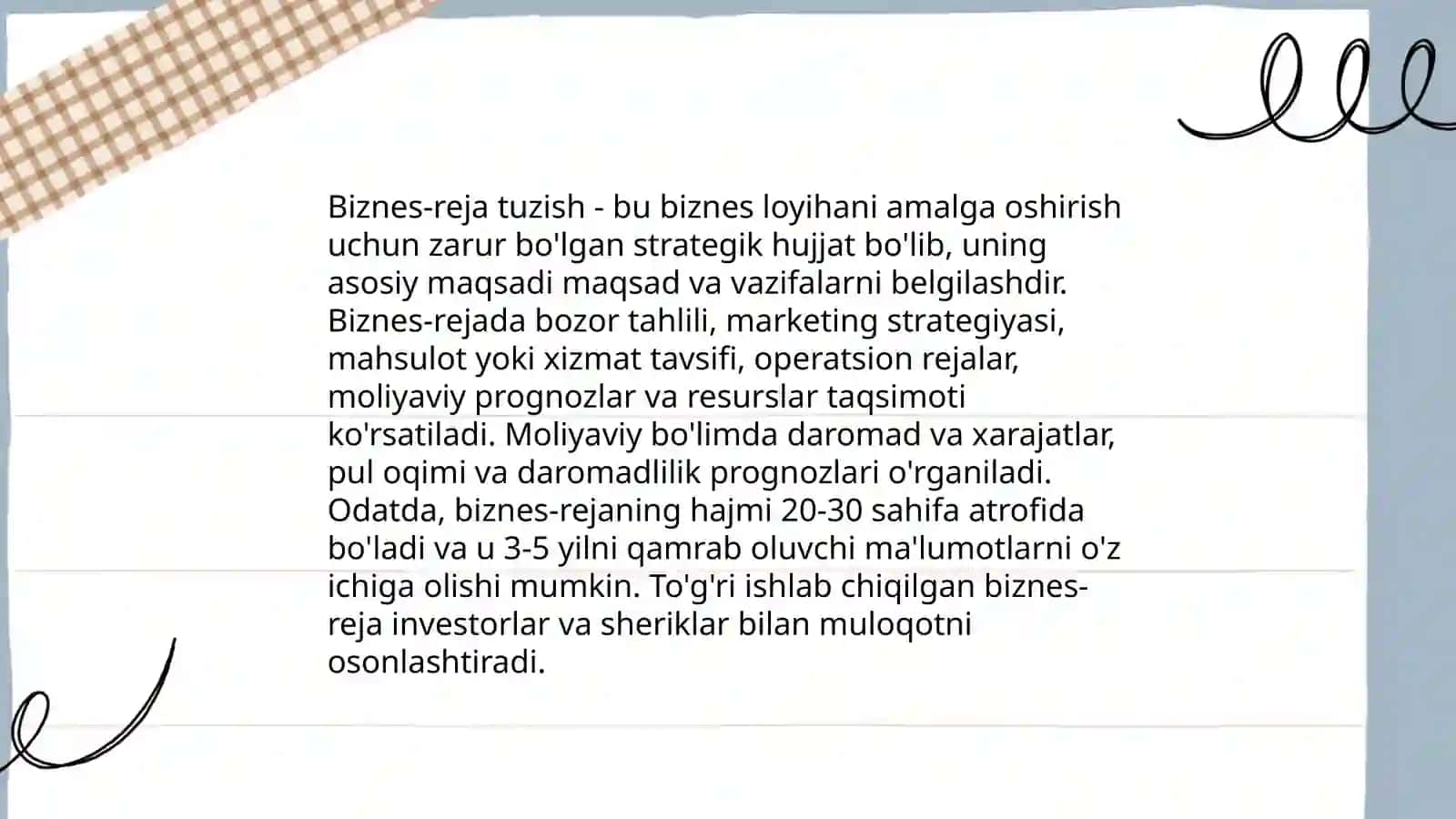 Tadbirkorlik biznes asoslari 4