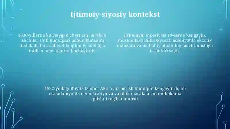 Viktoriya davri adabiyoti 4