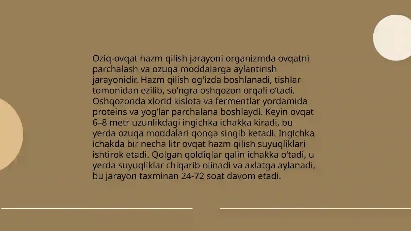 Hazm qilish tizimi haqida tushuncha 4