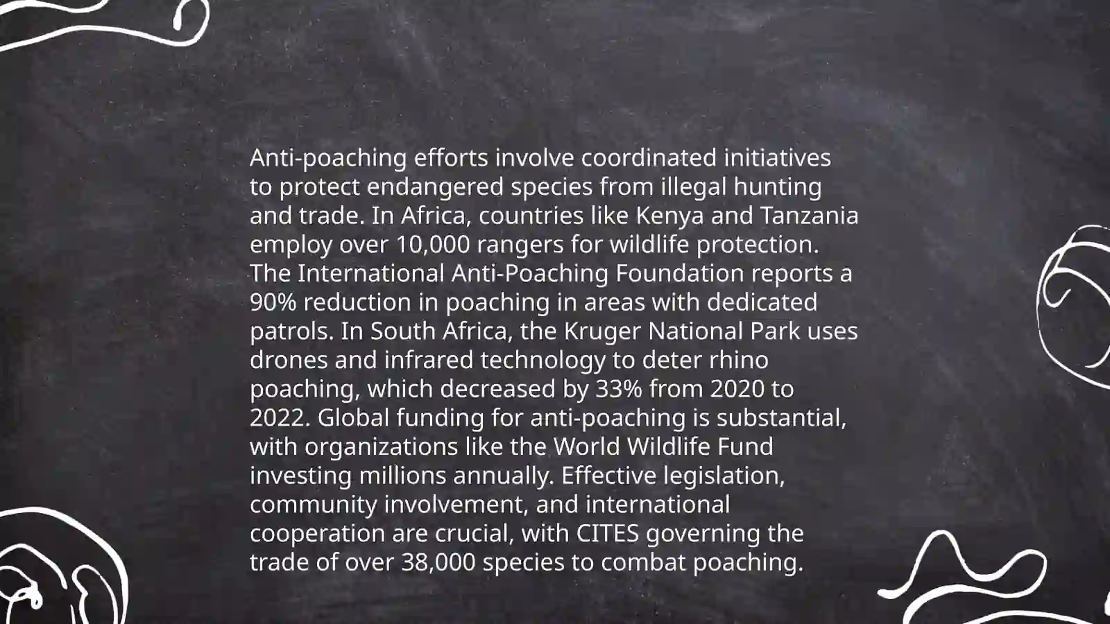 Protecting endangered species 4